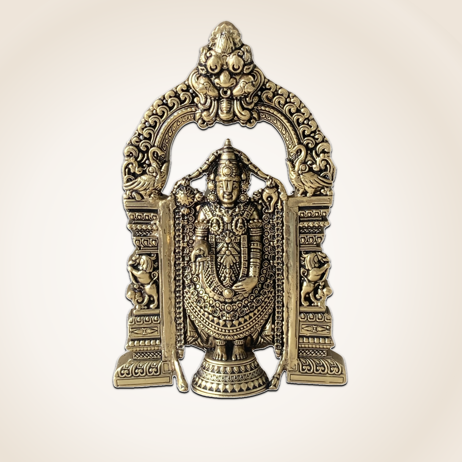 Tirupati Balaji : The Lord OF Miracle Brass Idol for Vastu and Home by The Atrang