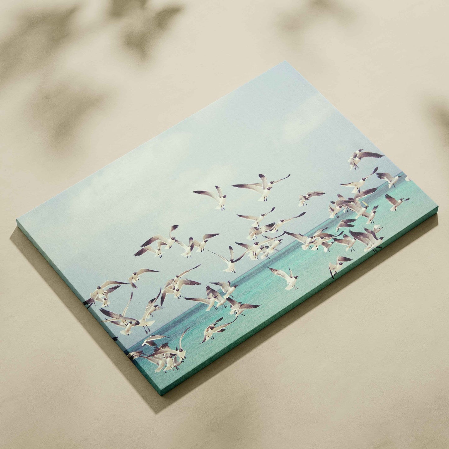 Birds Over Water Vastu Painting for Wall Decor