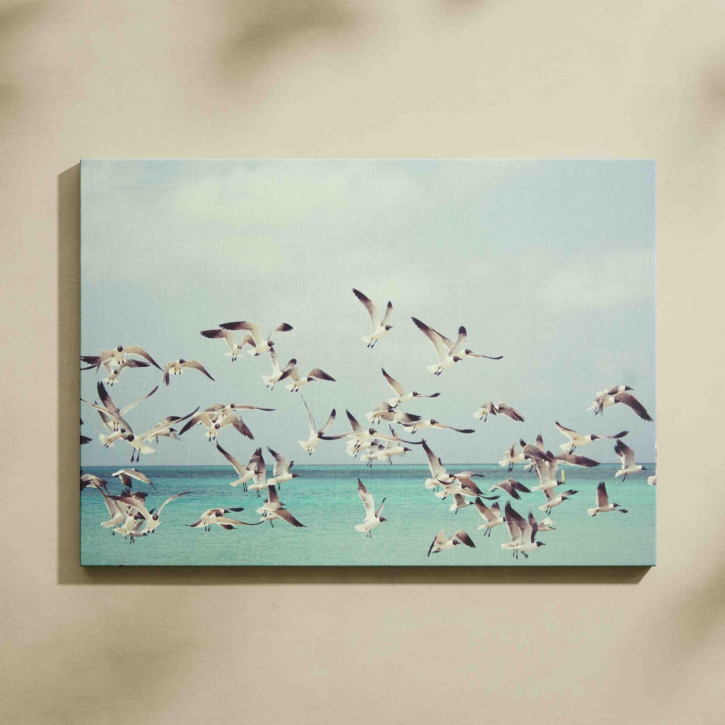 Birds Over Water Vastu Painting for Wall Decor