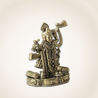 Elegant Shreenathji Brass Idol – Devotional Decor