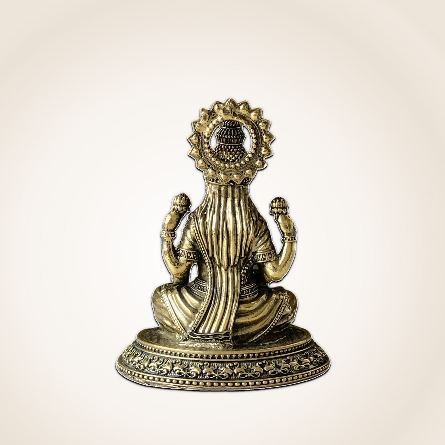 Goddess Laxmi Brass Idol - For Positive Energy & Daily Worship