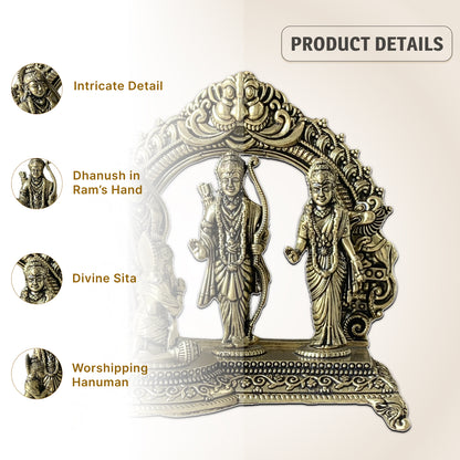 Ram Darbar Brass Idol  – Peace, Harmony & Protection