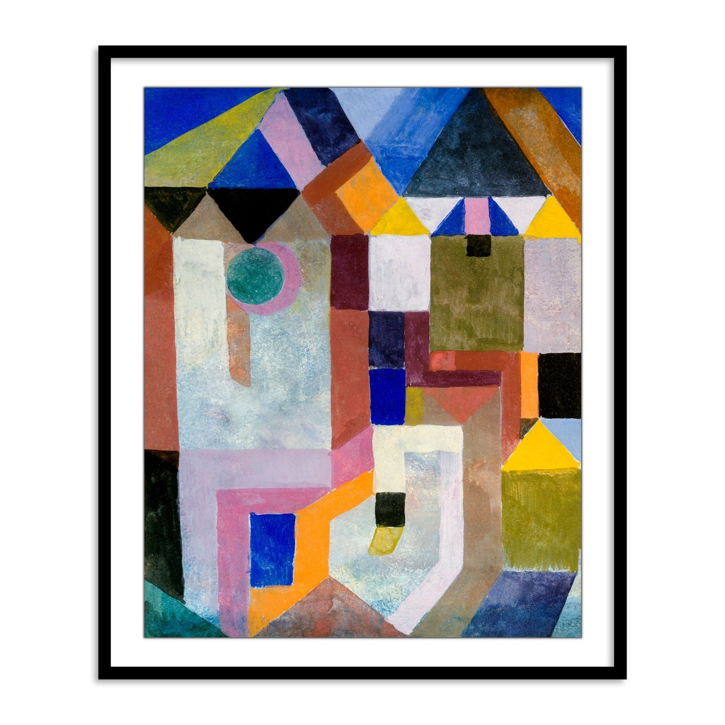 Colorful Architecture by Paul Klee