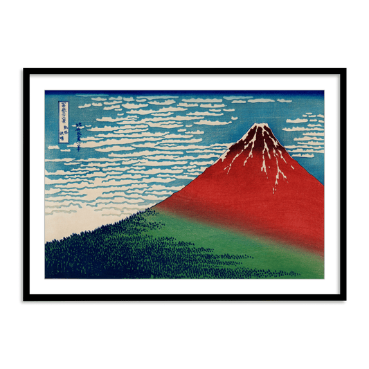 Fine Wind, Clear Morning by Katsushika Hokusai