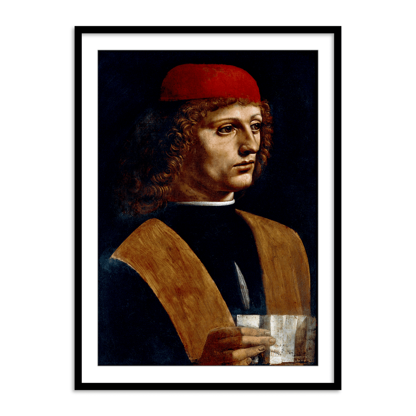 The Portrait of a Musician by Leonardo da Vinci