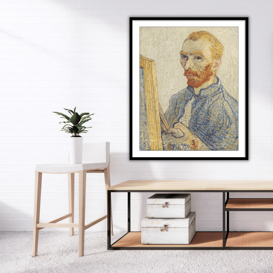 Portrait of Gogh by Vincent Van Gogh Famous Painting Wall Art