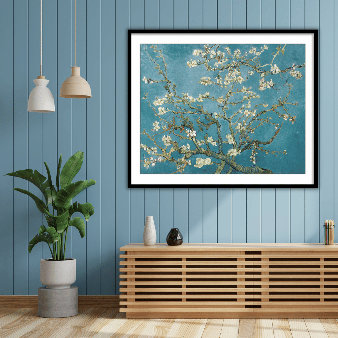 Almond blossom by Vincent Van Gogh Famous Painting Wall Art