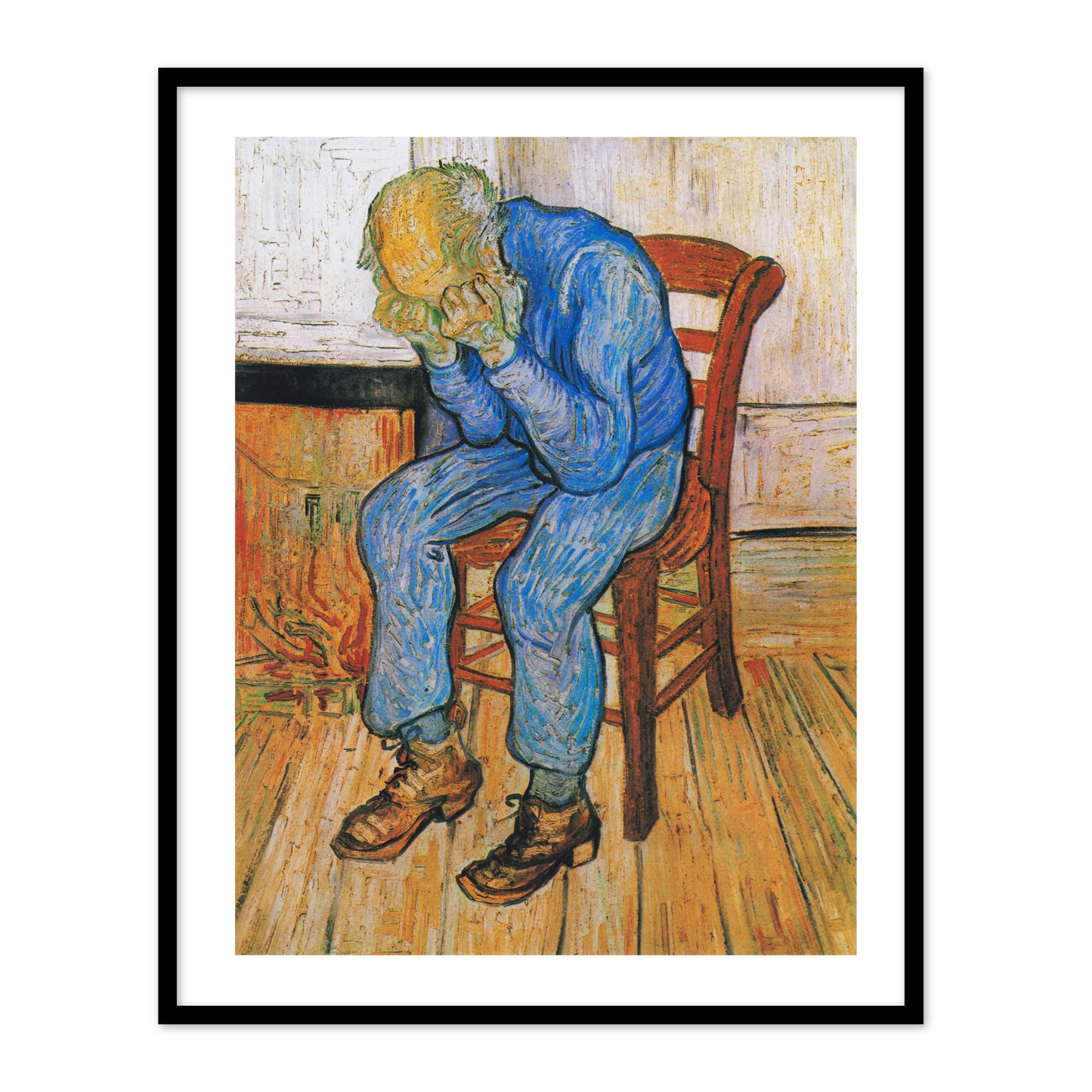 At Eternity's Gate by Vincent Van Gogh Famous Painting Wall Art
