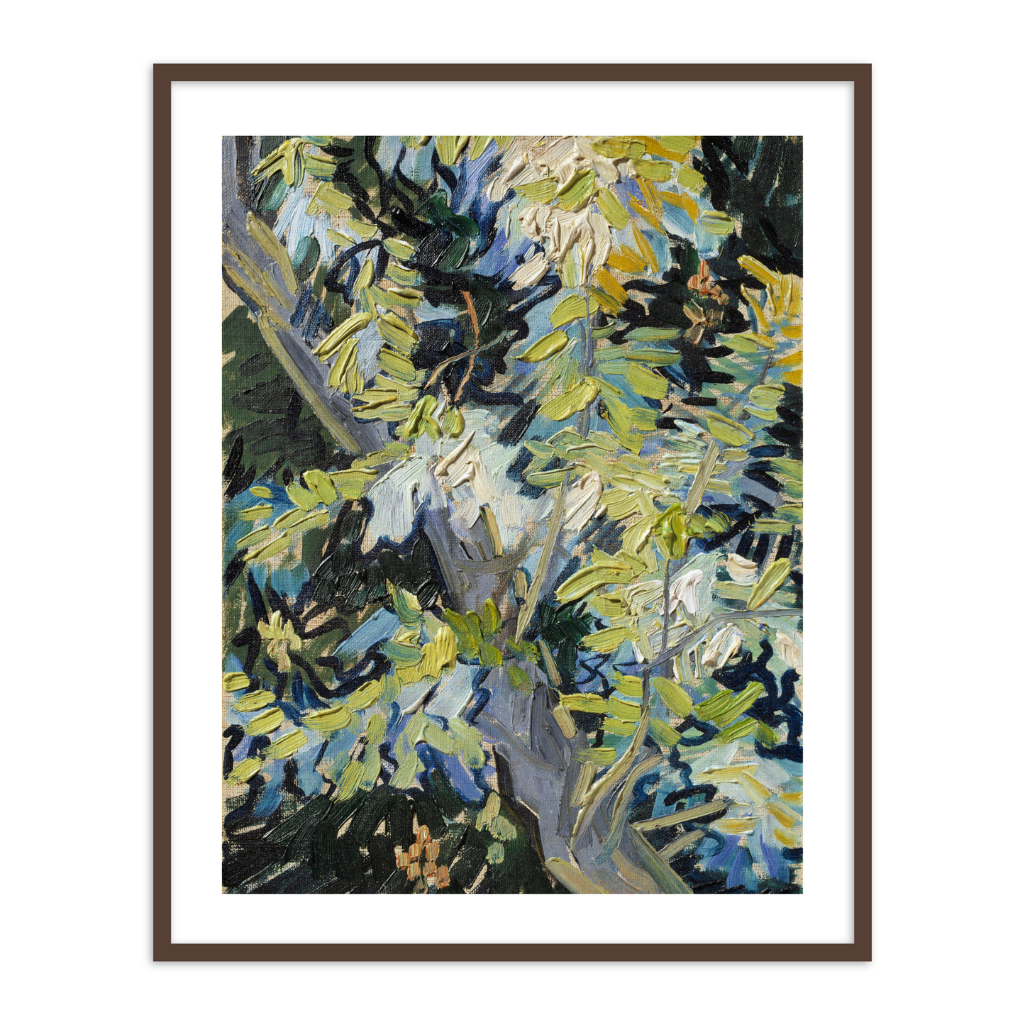 Blossoming Acacia Branches by Vincent Van Gogh Famous Painting Wall Art