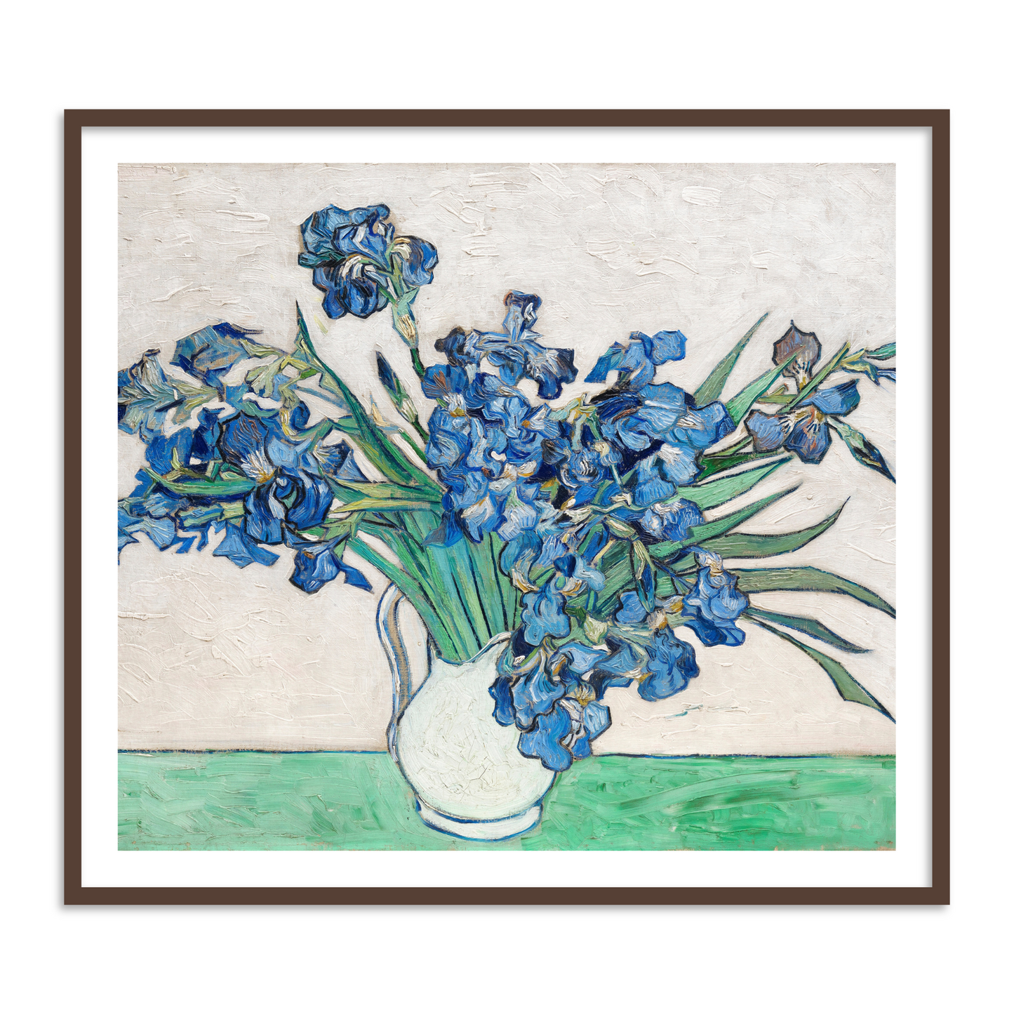 Irises by Vincent Van Gogh Famous Painting Wall Art