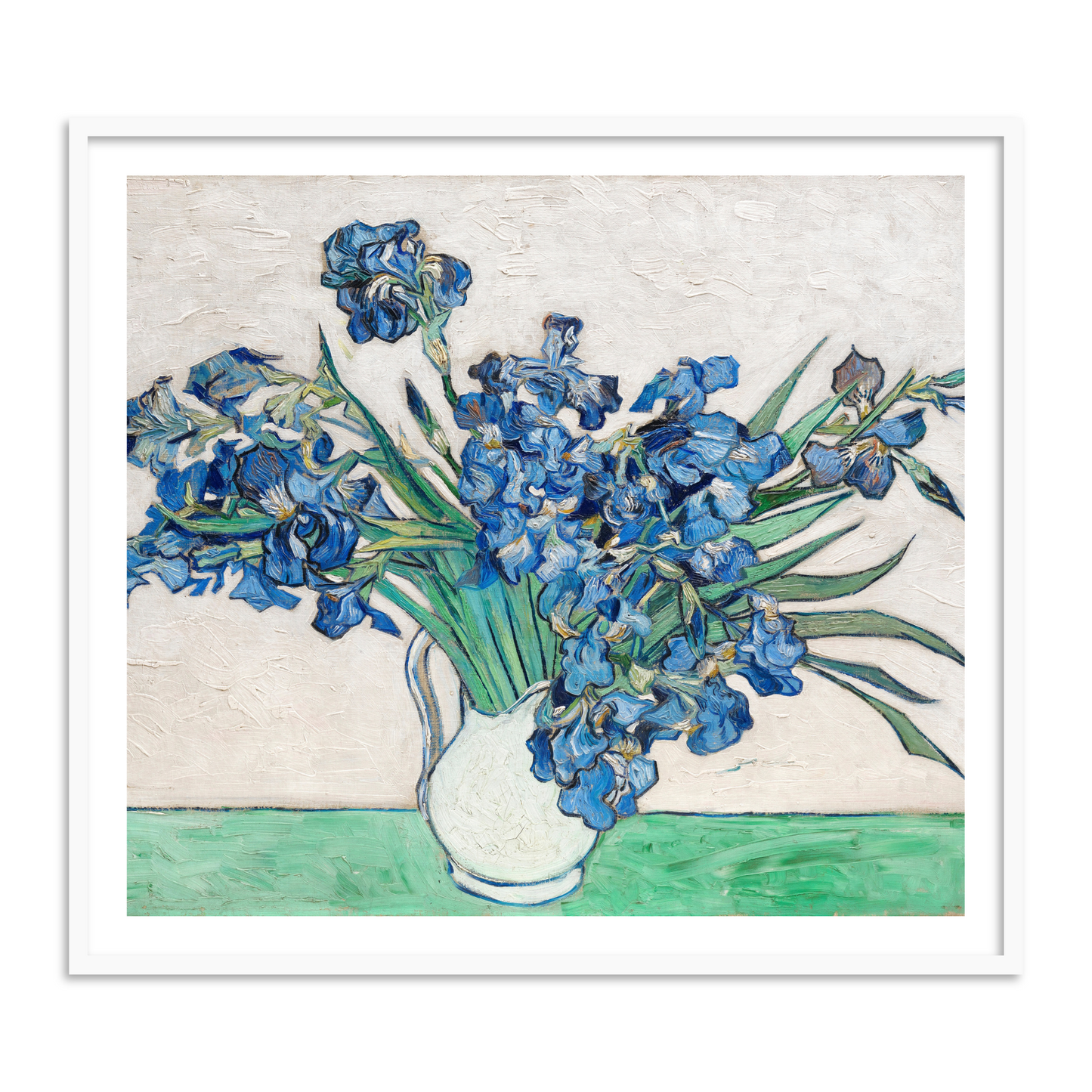 Irises by Vincent Van Gogh Famous Painting Wall Art