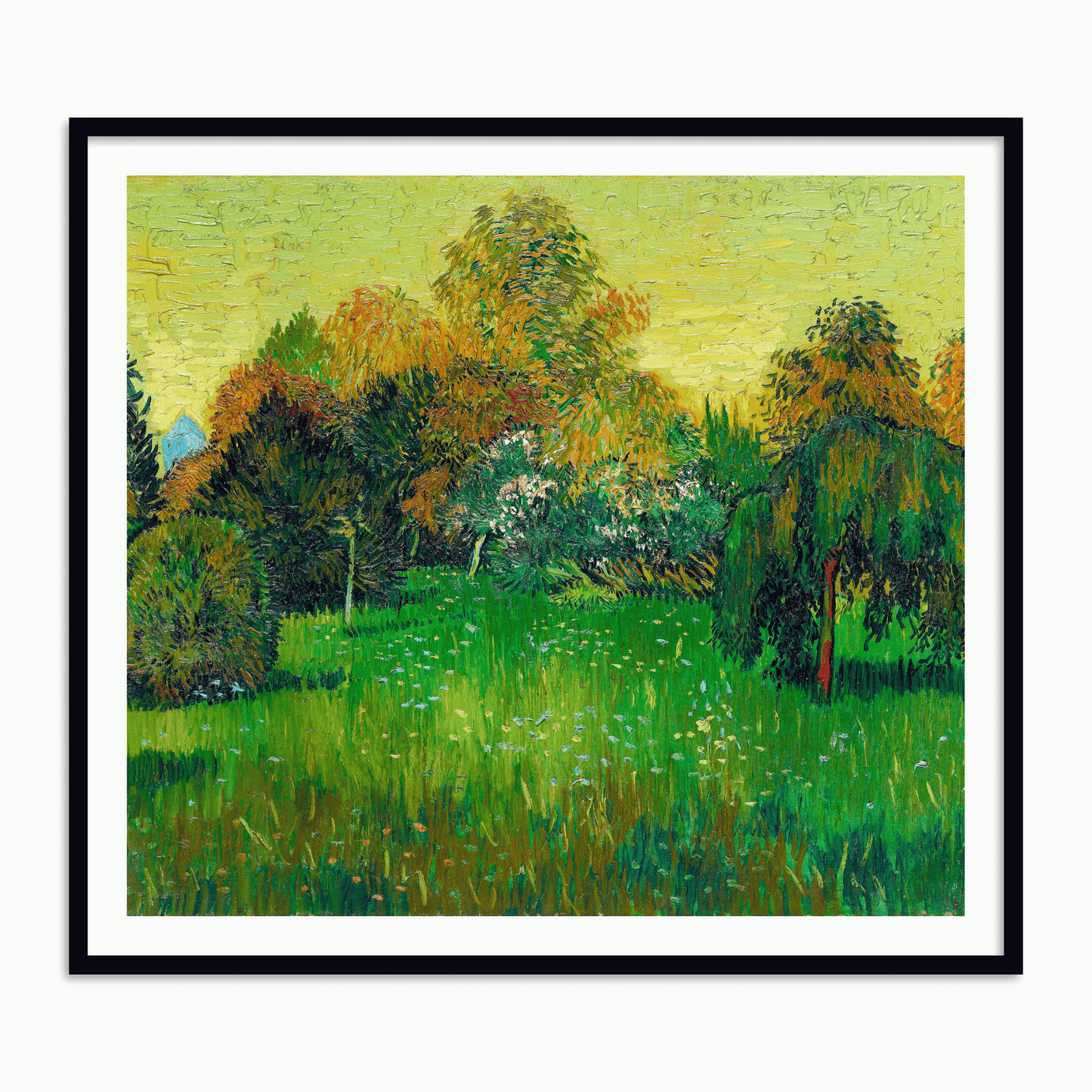 The Poet's Garden by Vincent Van Gogh Famous Painting Wall Art