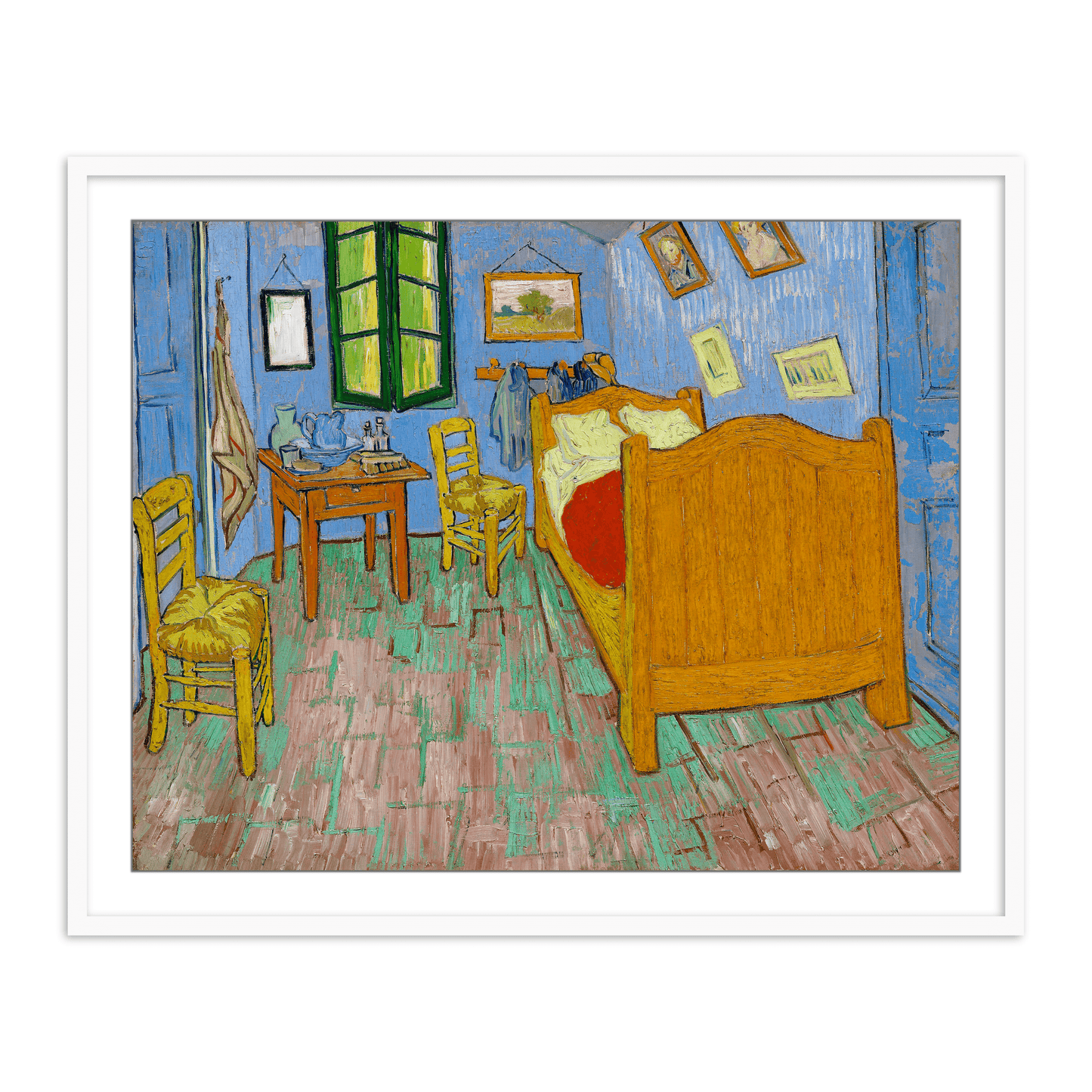 The Bedroom by Vincent Van Gogh Famous Painting Wall Art